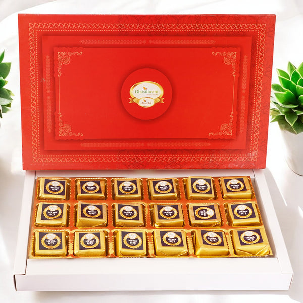 Best indian sweets for diwali-Diwali Gifts-Ghasitaram Assorted Mewa bite Box