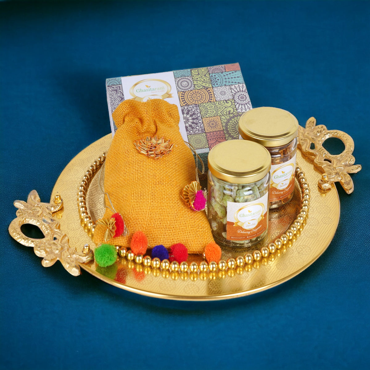 Lohri Sweets Golden Lohri Thali