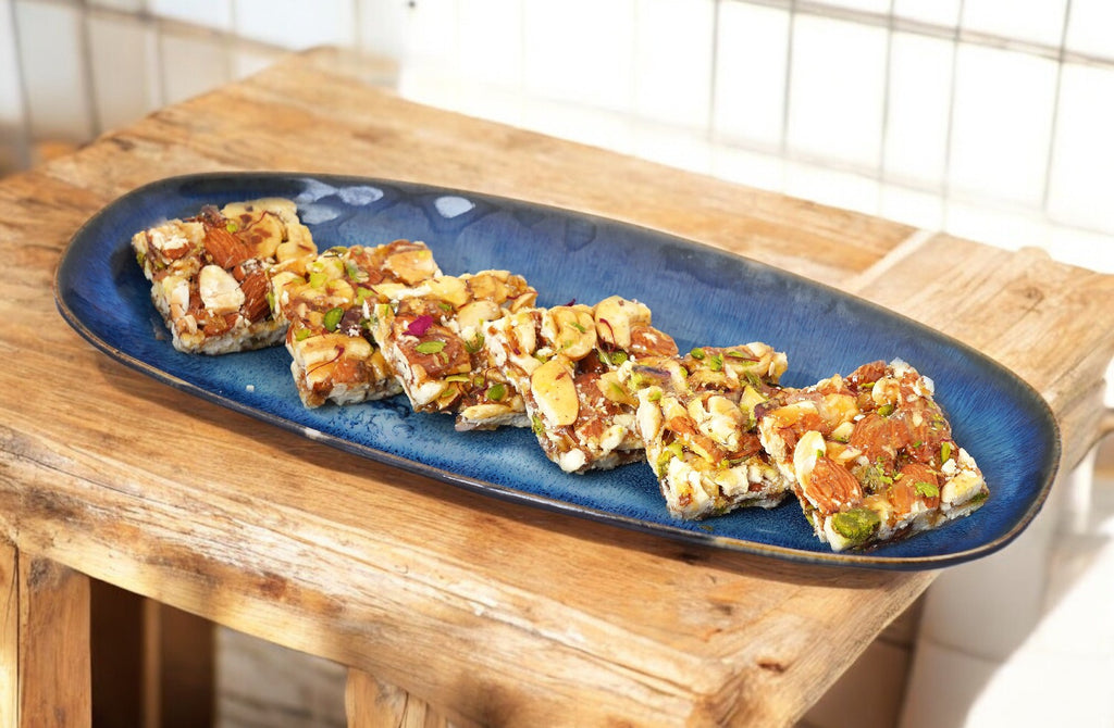 Lohri Sweets-Roasted Dryfruit Chikki 200 gms
