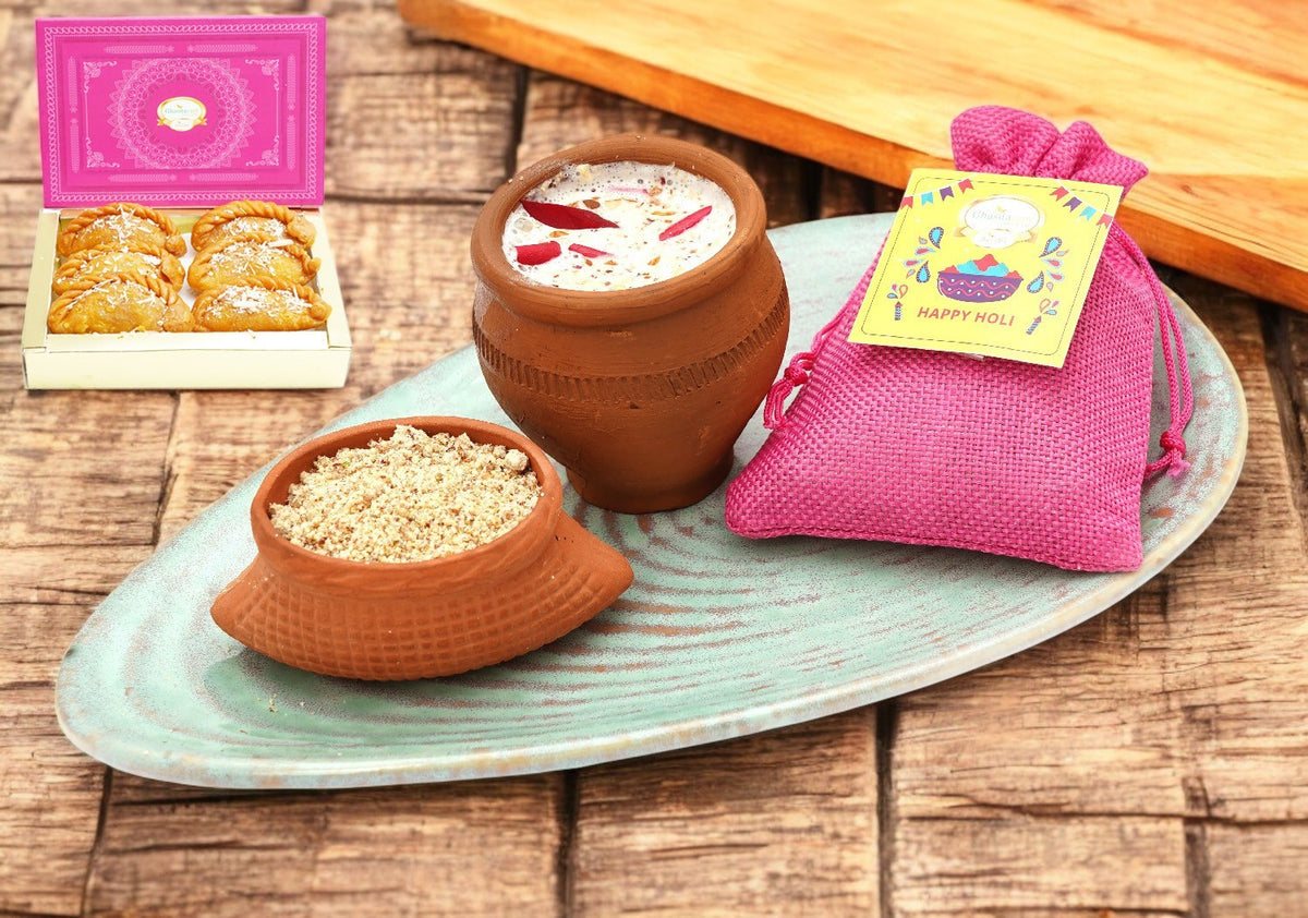 Holi Sweets| Holi Hampers| Holi Gifts- Ghasitaram's Herbal Thandai Powder 100 gms