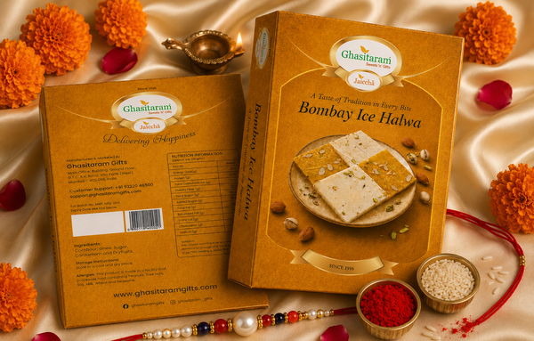 ICE(BOMBAY) HALWA  with Rakhi