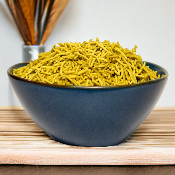 Namkeen-Roasted Palak Pudina Sev 250 gms