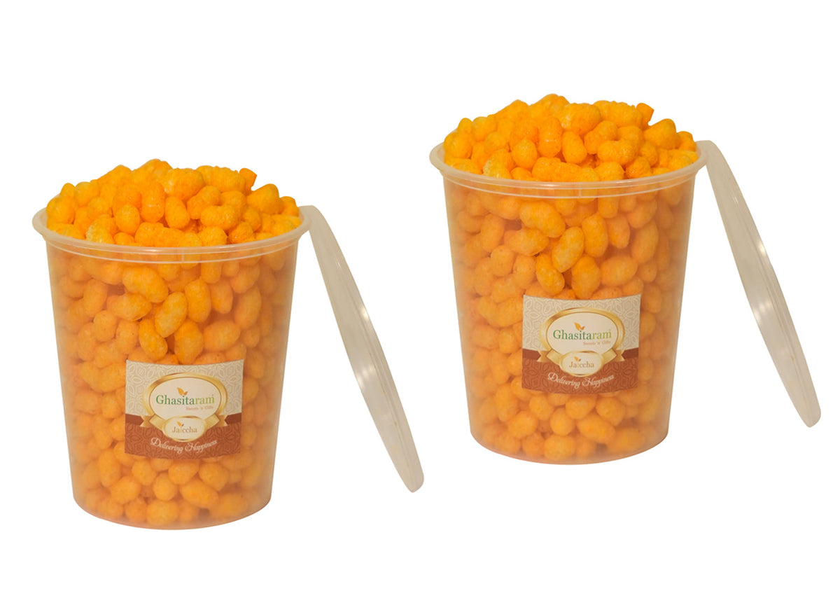 Holi Sweets| Holi Hampers| Holi Gifts Namkeen-Soya Bean Puffs 200 gms