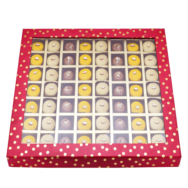 Chappan Bhog box of Mawa Pedas