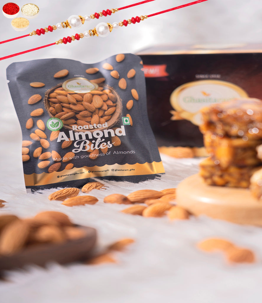 Roasted Bites Pack of 5 with Rakhis