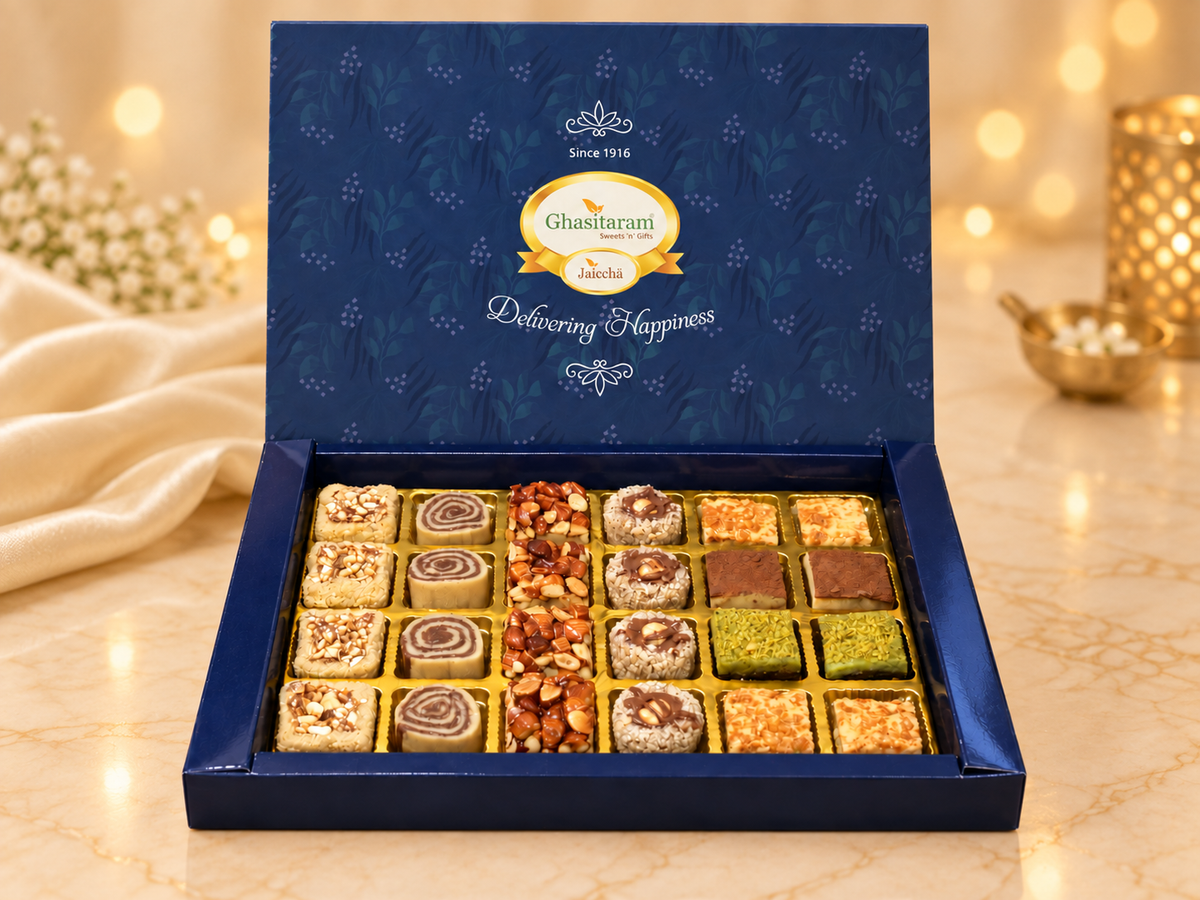 Diwali Sweets-Best Assorted Dryfruit Sweets 24 pcs