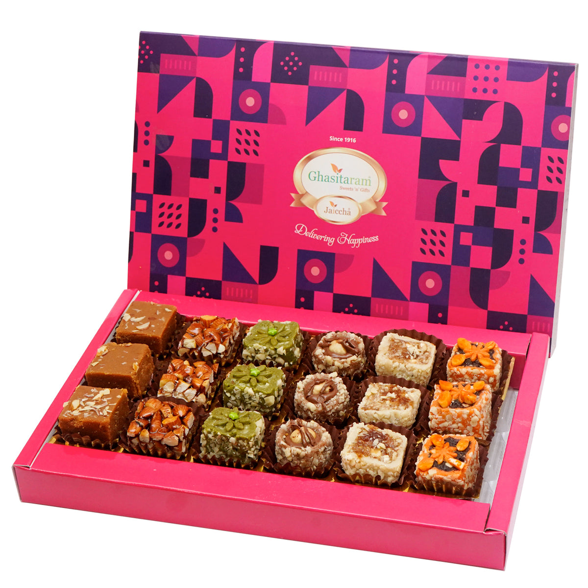 Assorted dry fruit sweets