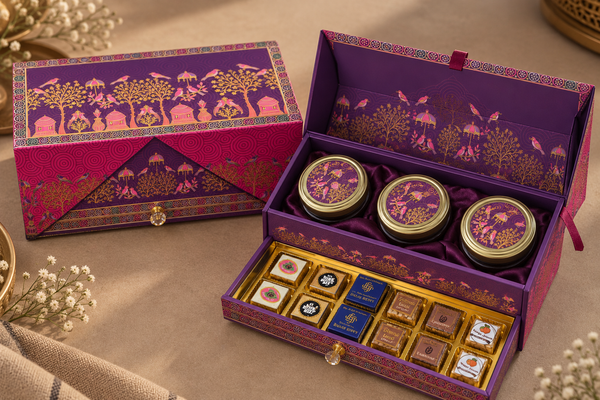 Corporate Gifts-Pink Purple Box