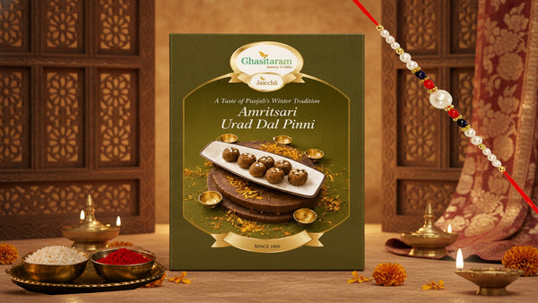 Amritsari Urad dal Pinni 250 gms With Rakhi
