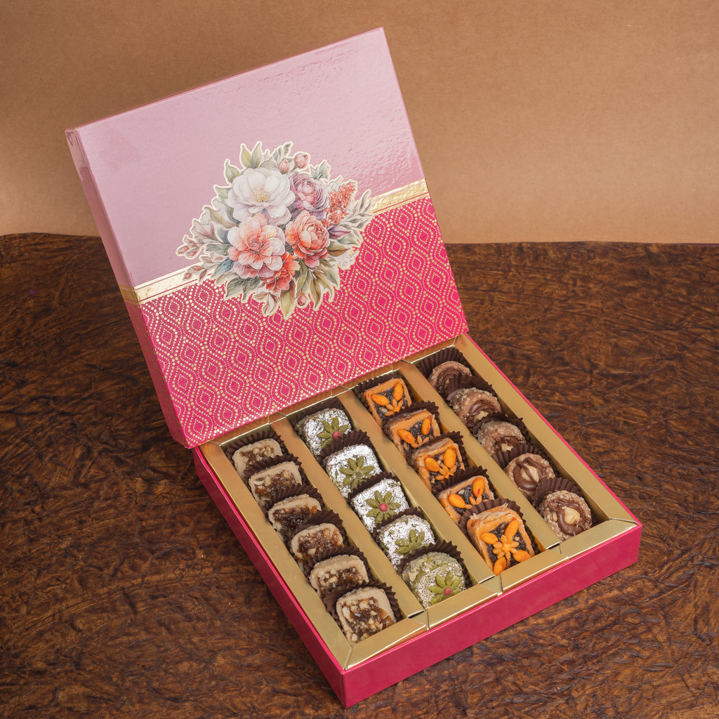 Gift Box of Assorted Dryfruit Sweets