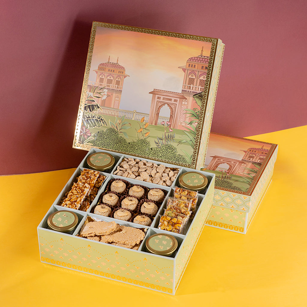 Green Print Lohri Box