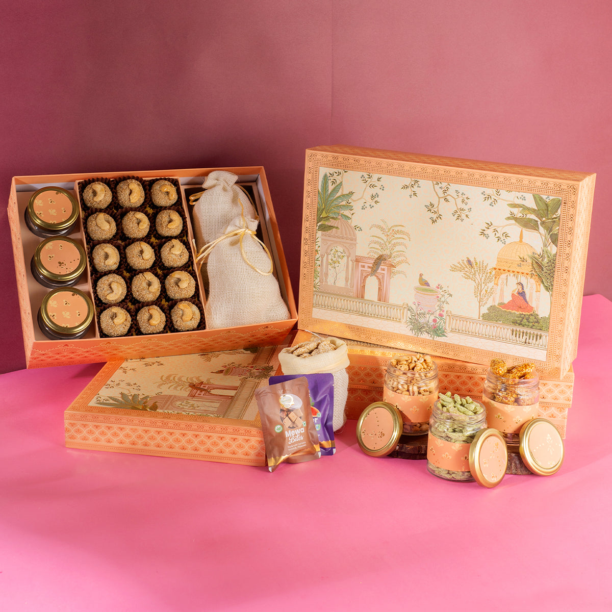 Raja Rani print lohri box