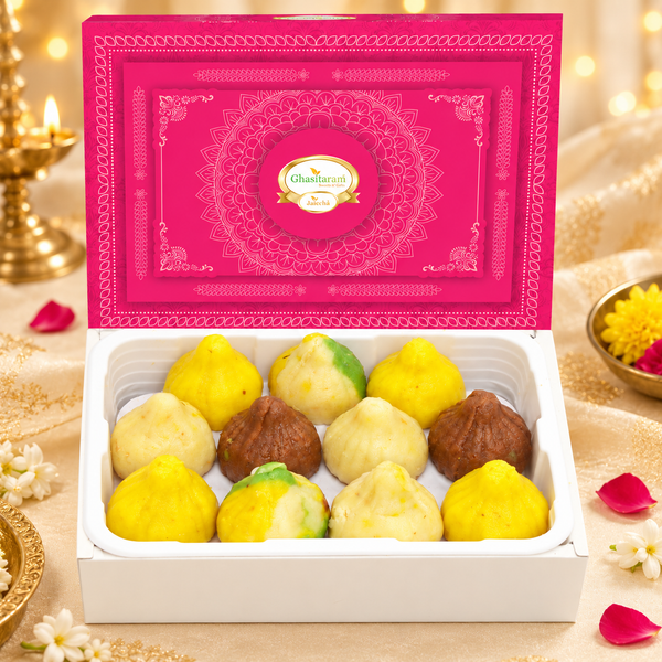 Ghasitaram's Sugarfree Kaju Mawa Mix Modaks