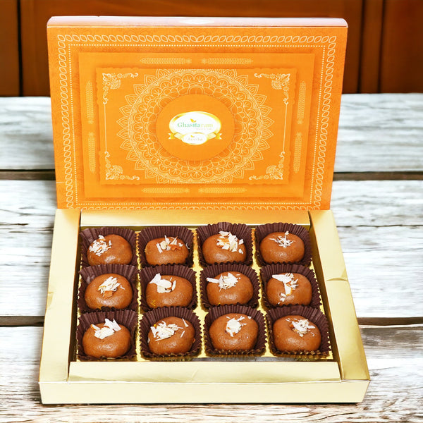 Bhaidhooj Gifts- Mathura Peda In White Box
