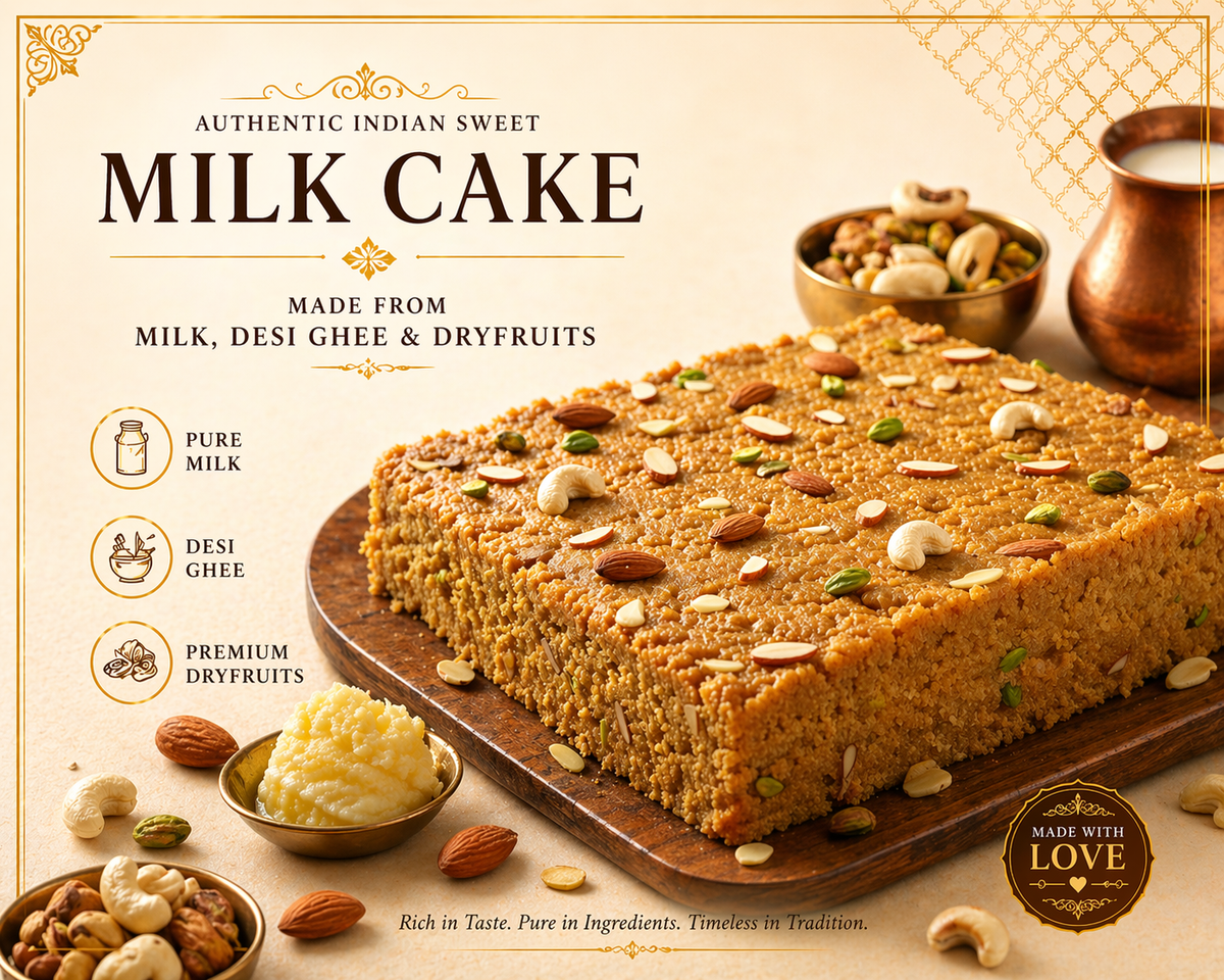 Mothers Day Sweets-Delicious Milk Cake