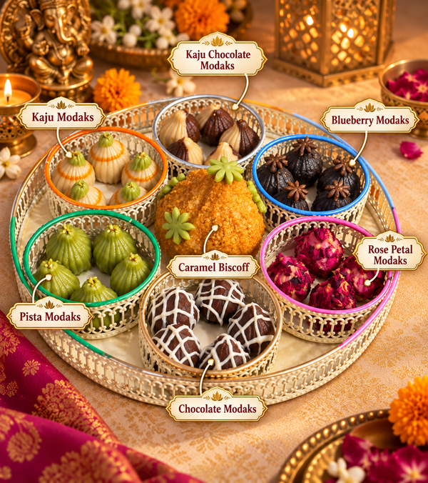 Assorted Modak hali