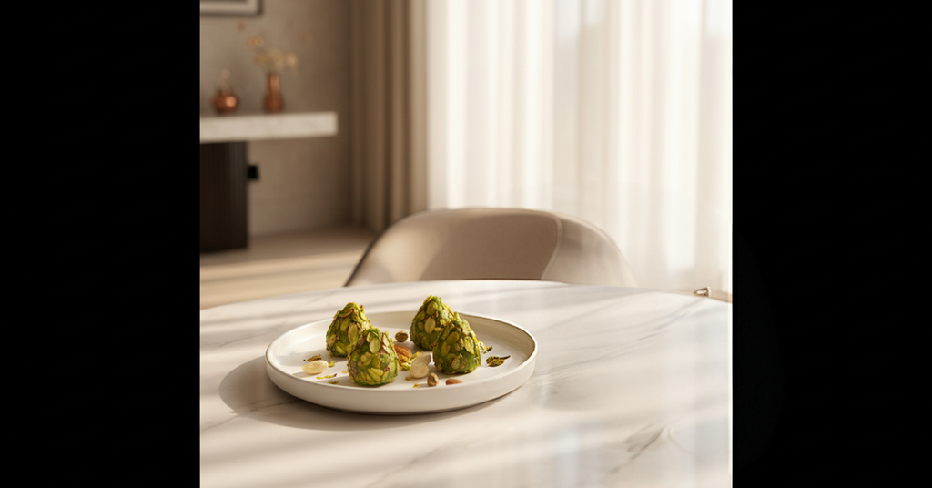 Ghasitaram's Sugarfree Pure Pista Modak 200 gms