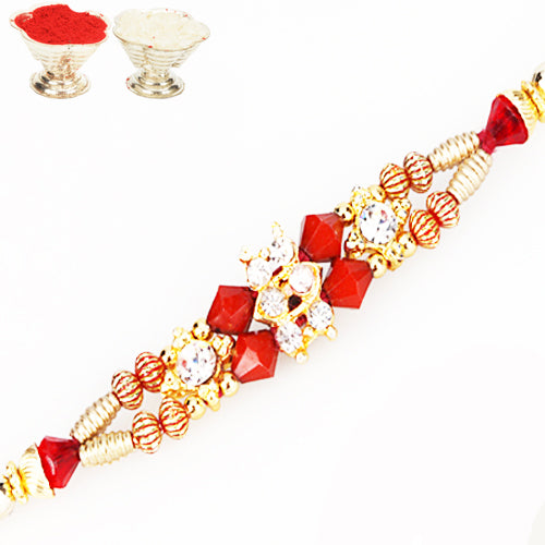 Rakhis Online USA-D-1428 Diamond Rakhi