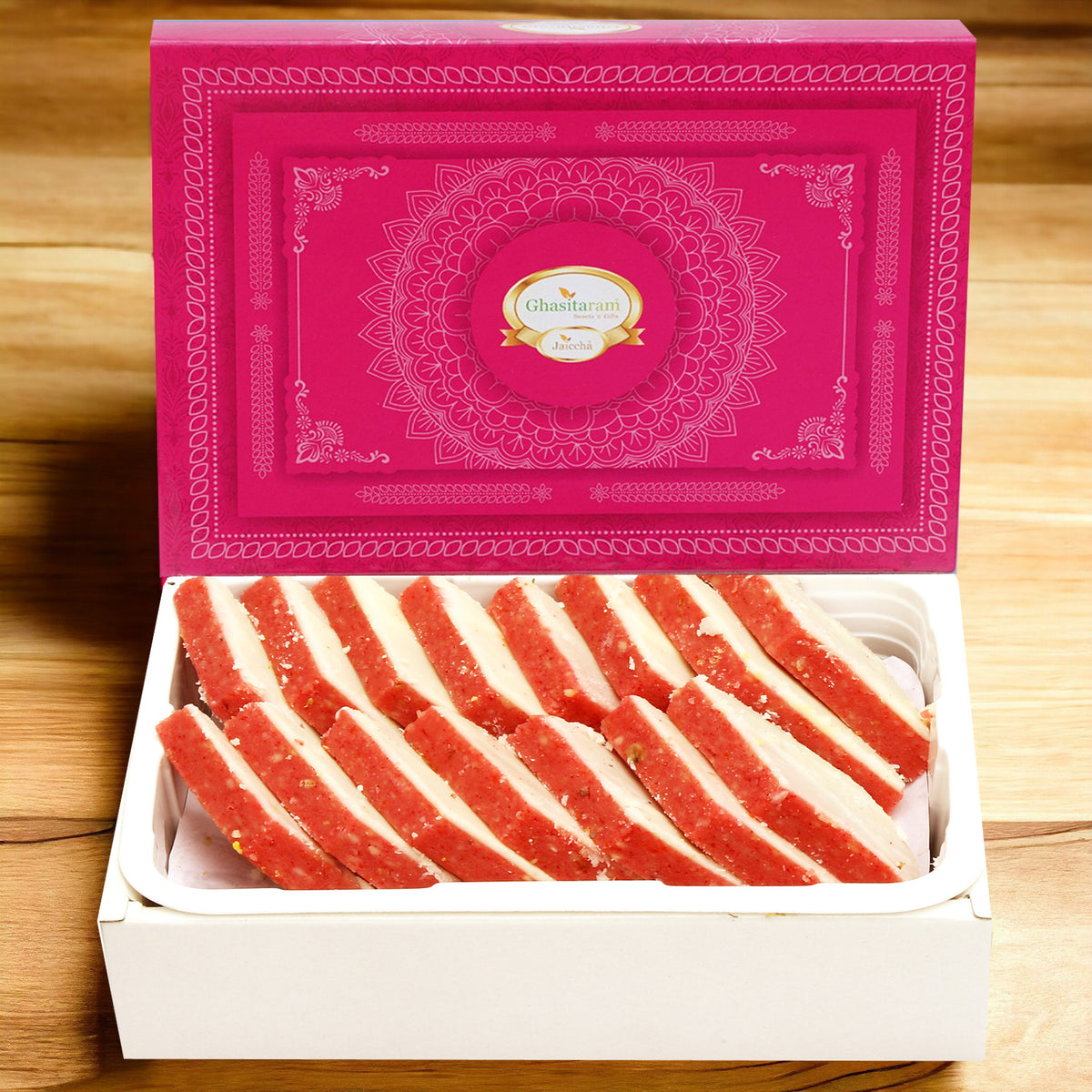 Mothers Day Sweets-Ghasitarams Irish kaju Katli 200 gms