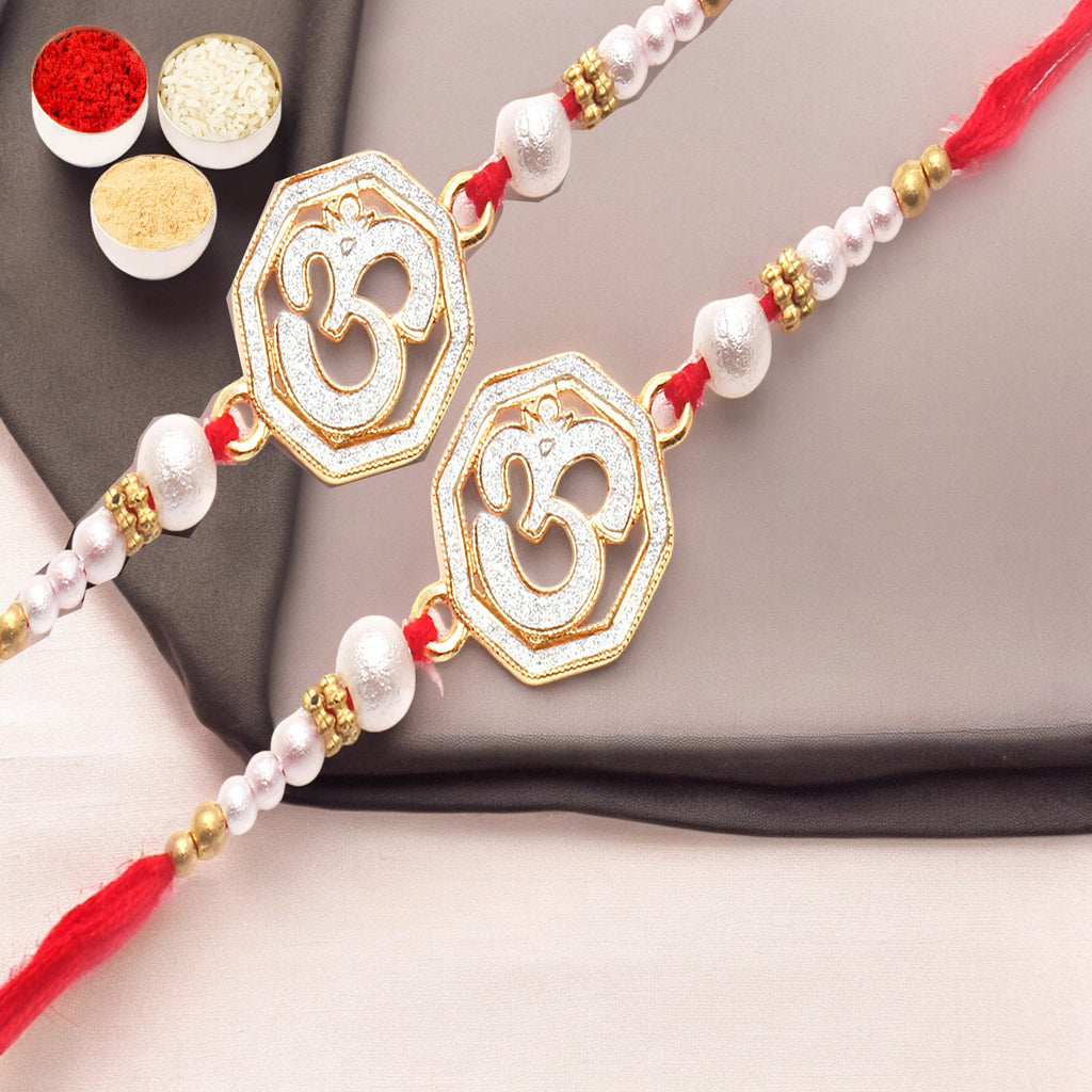 Rakhis Online Australia- Set of 2 The Sparkle of Heavenly Divine Blessings for My brother Rakhi