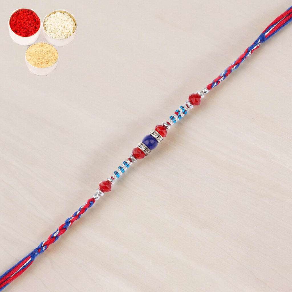 Rakhi for Brother Rakhis Online- 6742 Fancy Thread Rakhi 