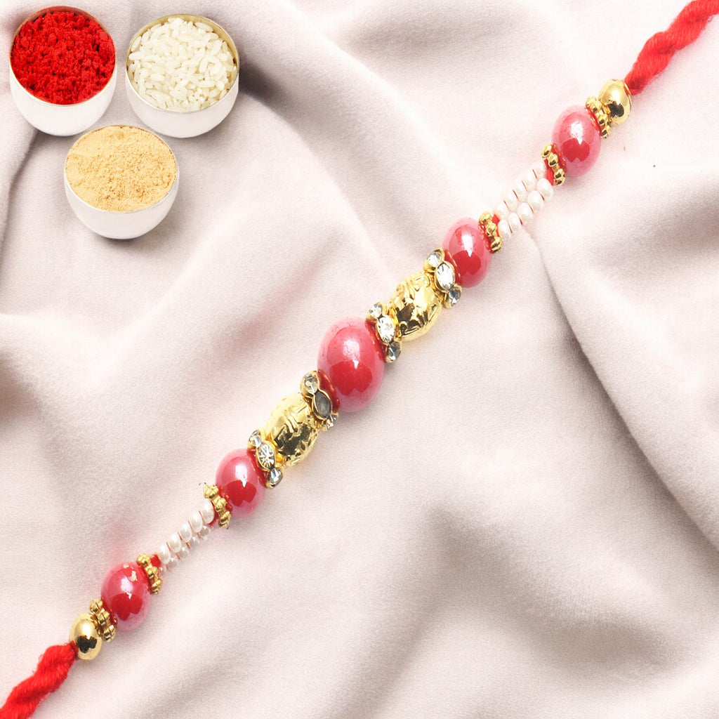 Rakhi for Brother Rakhis Online-7017 fancy Thread Rakhi 