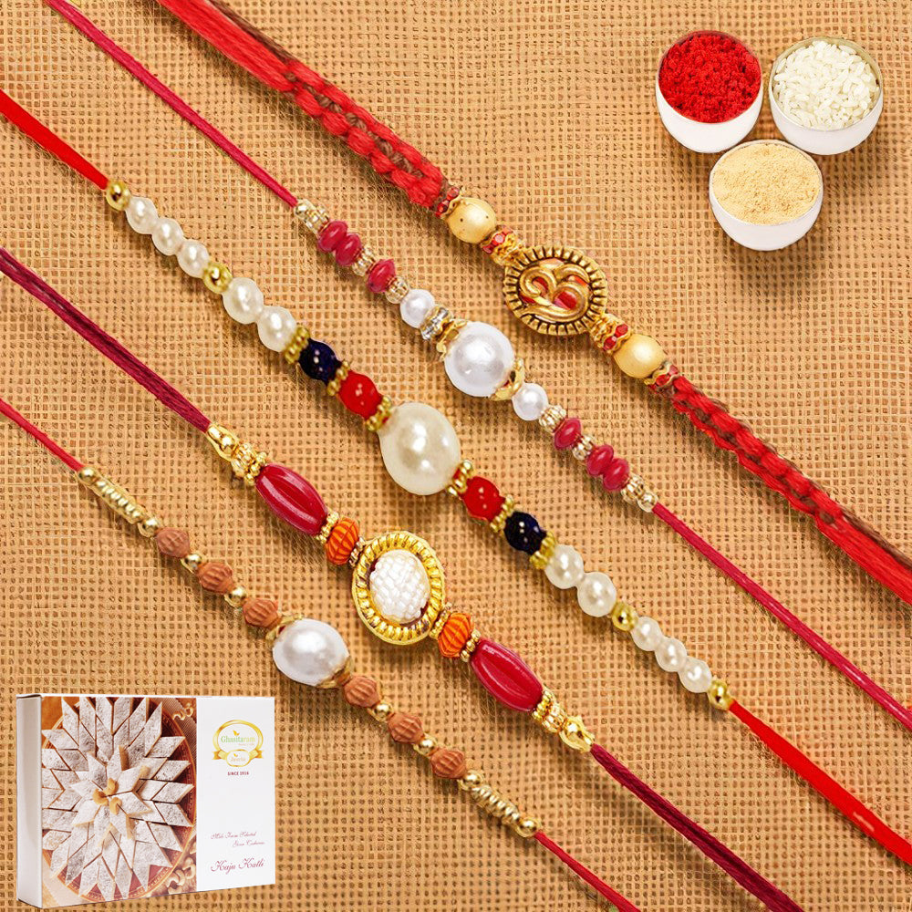 Set of 5 Rakhis