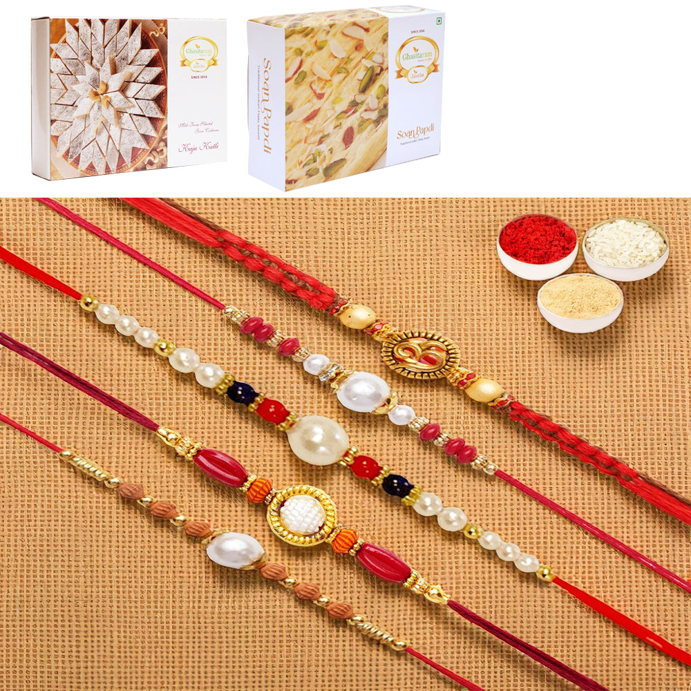 Set of 5 Rakhis
