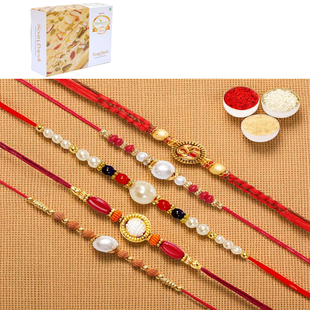 Set of 5 Rakhis