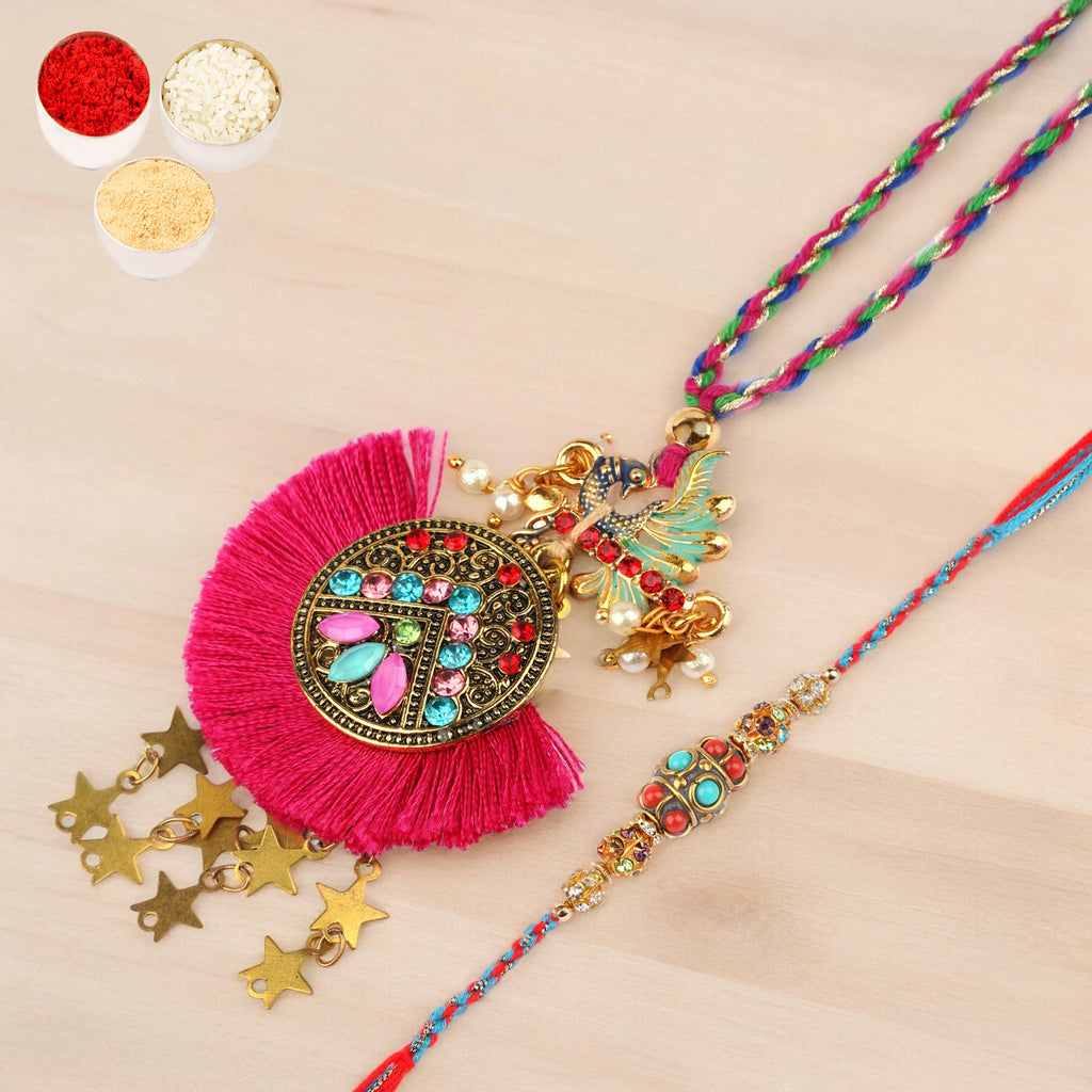 Rakhis Online- RM-133 Bhaiya Bhabhi rakhi