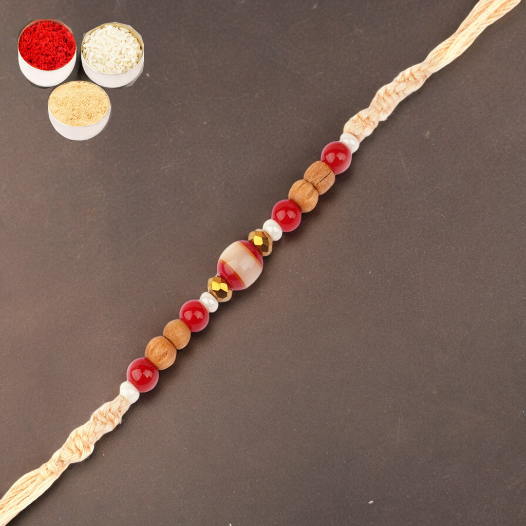 Rakhi for Brother Rakhis Online - 1889 Fancy Thread Rakhi 