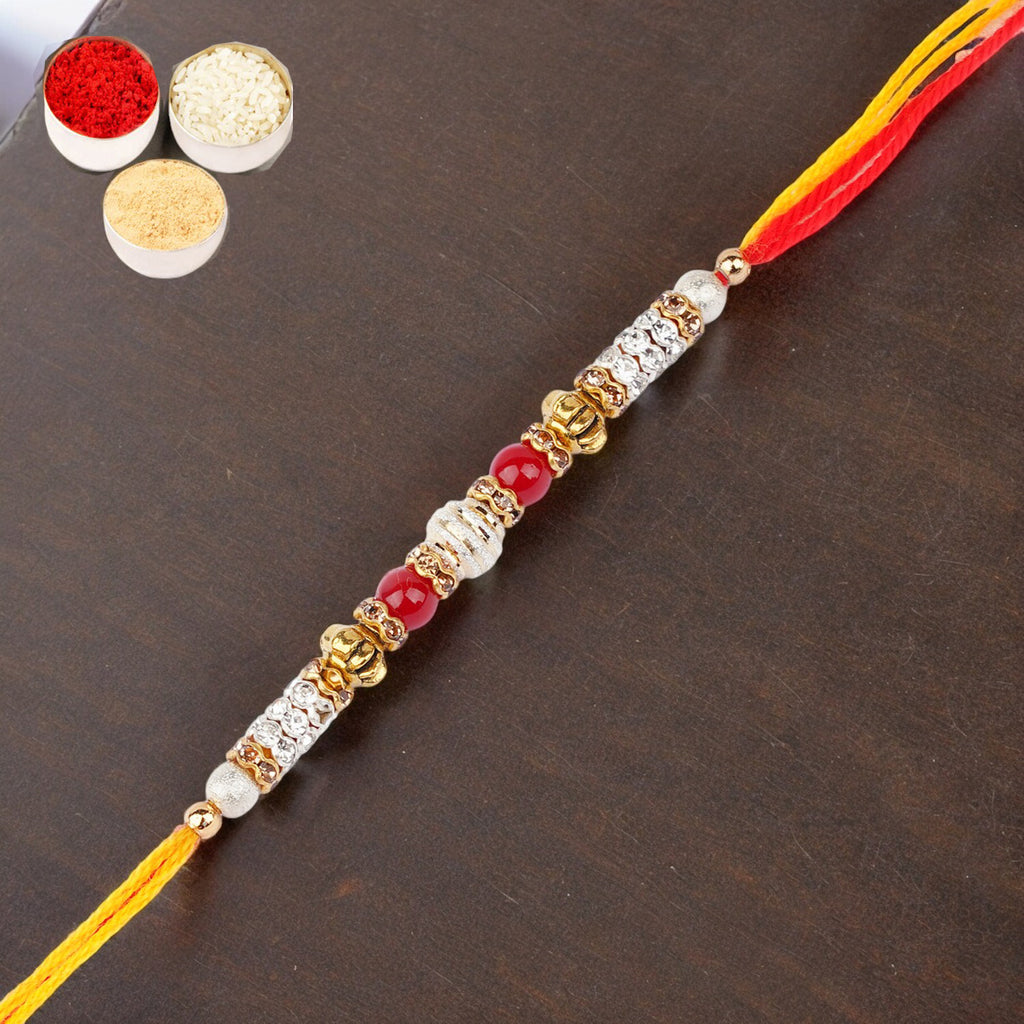 Rakhi for Brother Rakhis Online - 6981 Fancy Thread Rakhi 