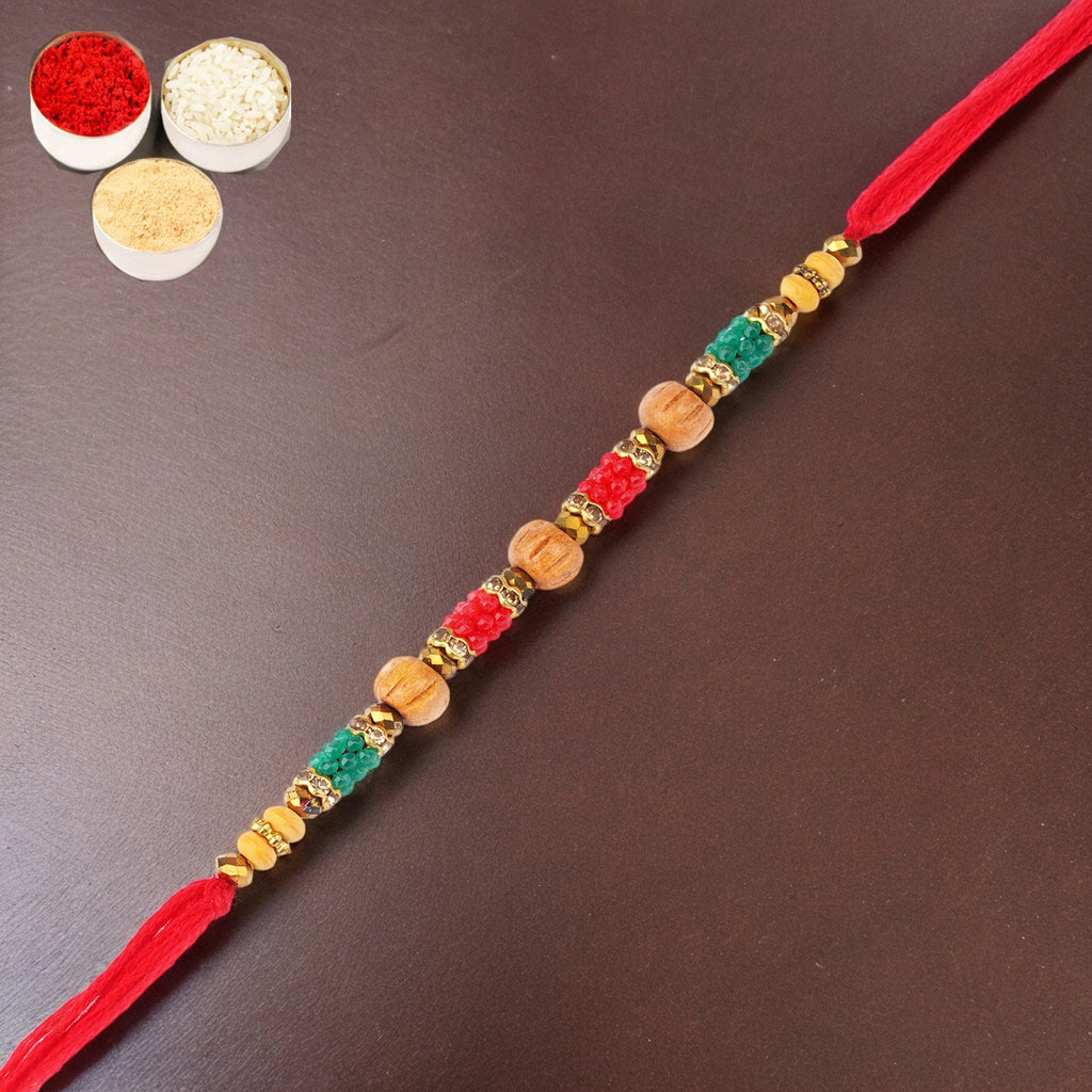 Rakhi for Brother Rakhis Online - 7086 Fancy Thread Rakhi 