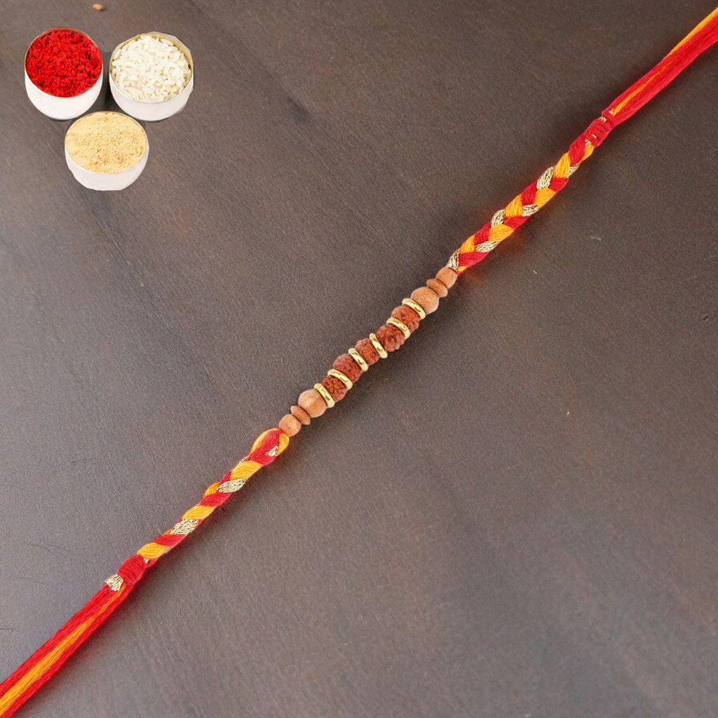 Rakhi for Brother Rakhis Online- LD-5215 Rudraksh Rakhi