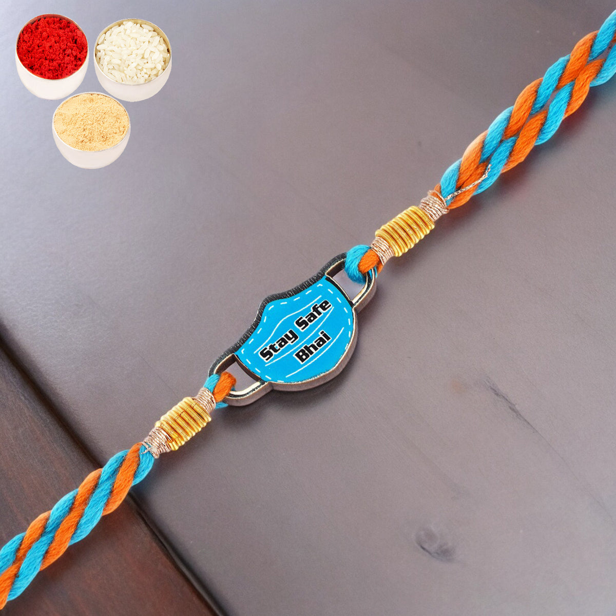RM- 720 Stay Safe Rakhi