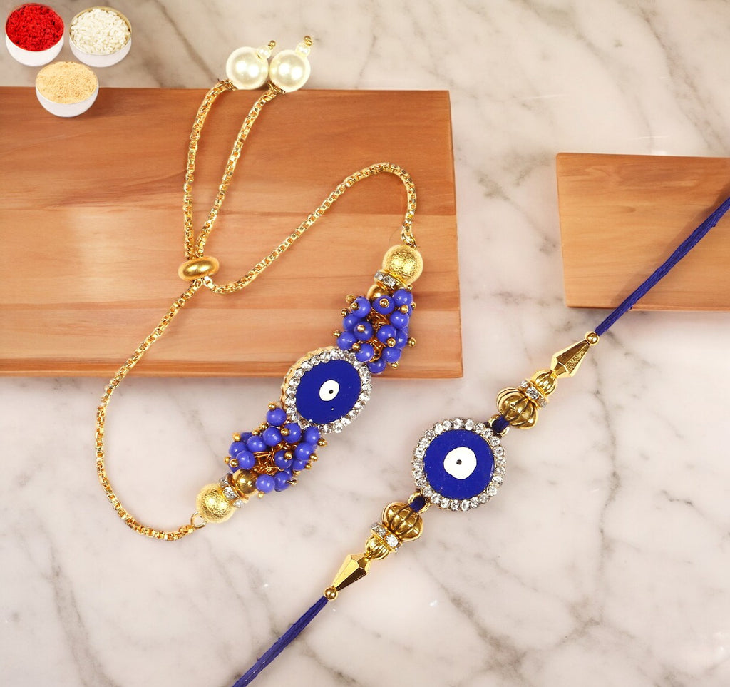 Rakhis Online-KB-7 Bhaiya Bhabhi Rakhi