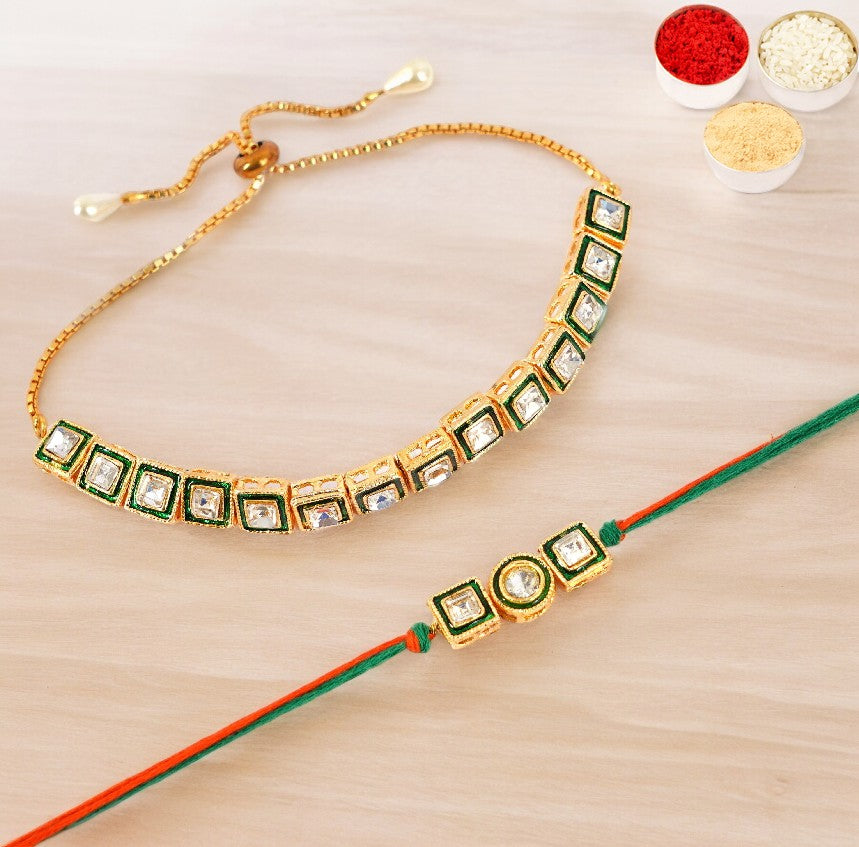 Rakhis Online USA- MJ-1 Bhaiya Bhabhi Rakhi