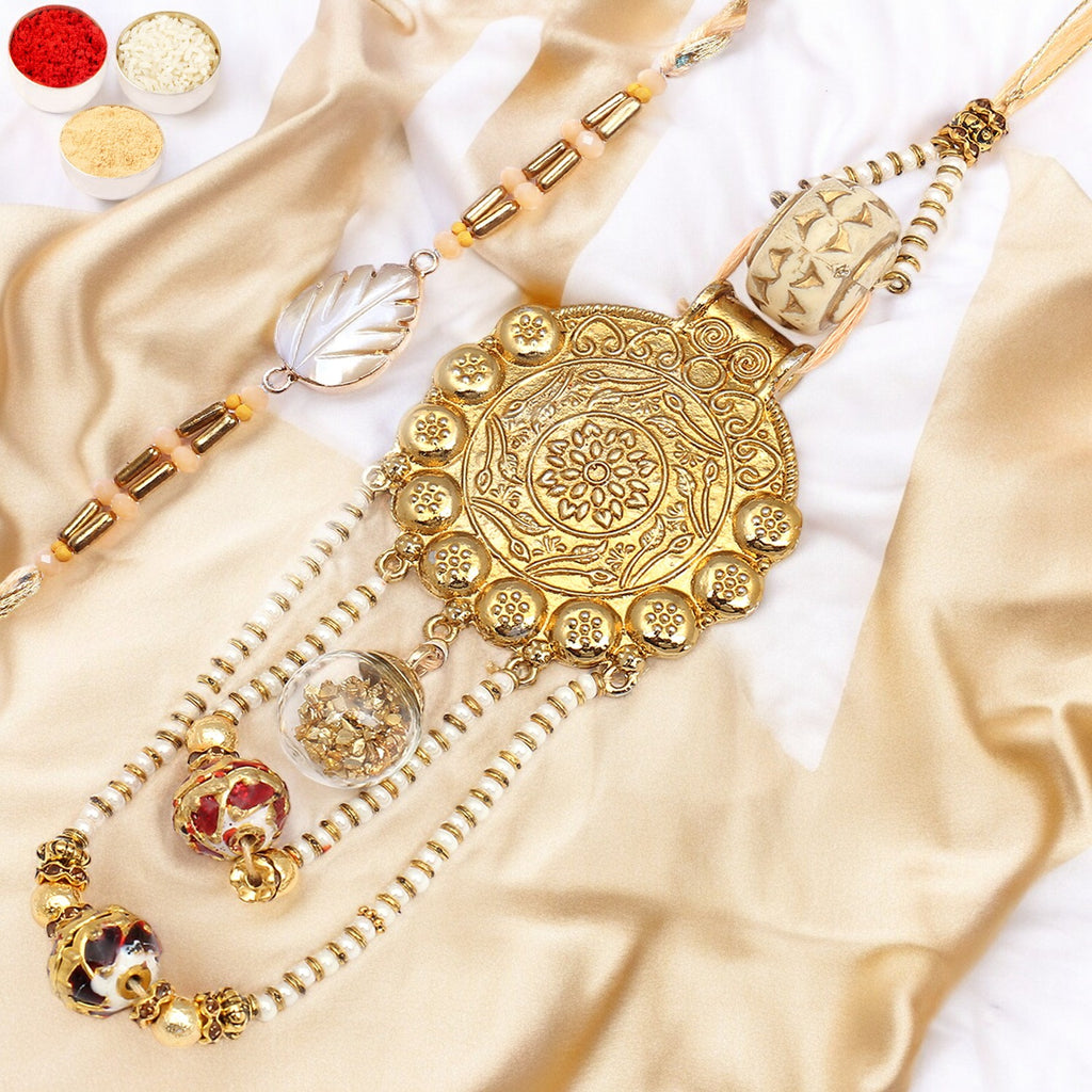 Rakhis Online UK-RM-111 Bhaiya Bhabhi Rakhi