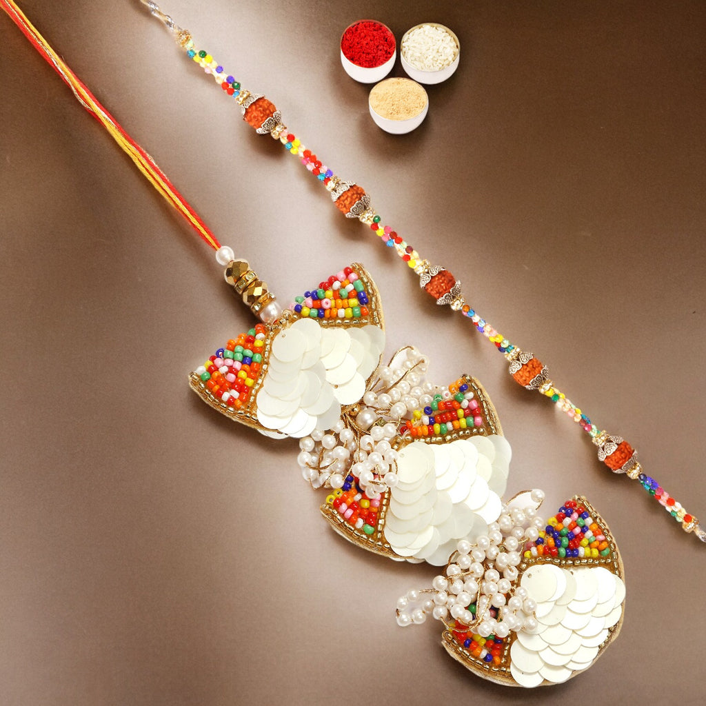 Rakhis Online-RM-122 Bhaiya Bhabhi Rakhi