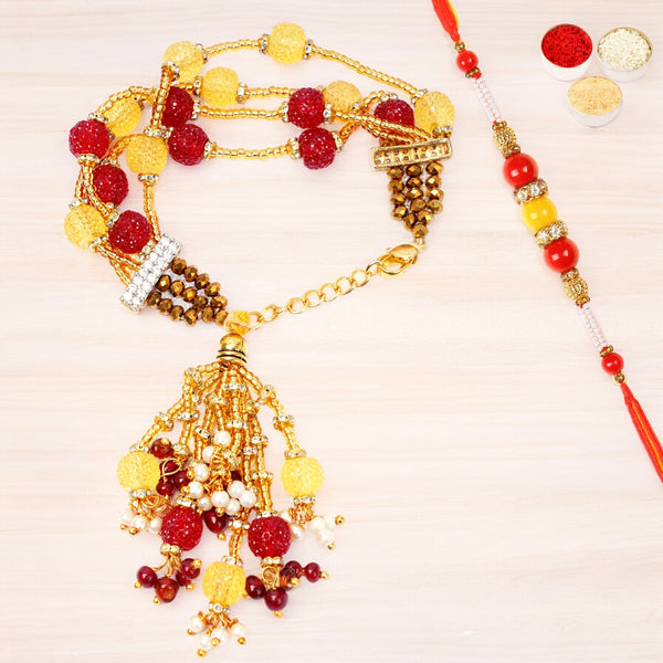 Rakhis Online USA- RM-205 Bhaiya Bhabhi Rakhi
