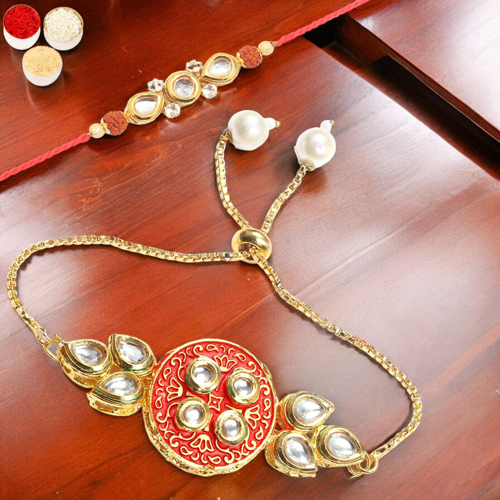 Rakhis Online-T-18 Bhaiya Bhabhi Rakhi