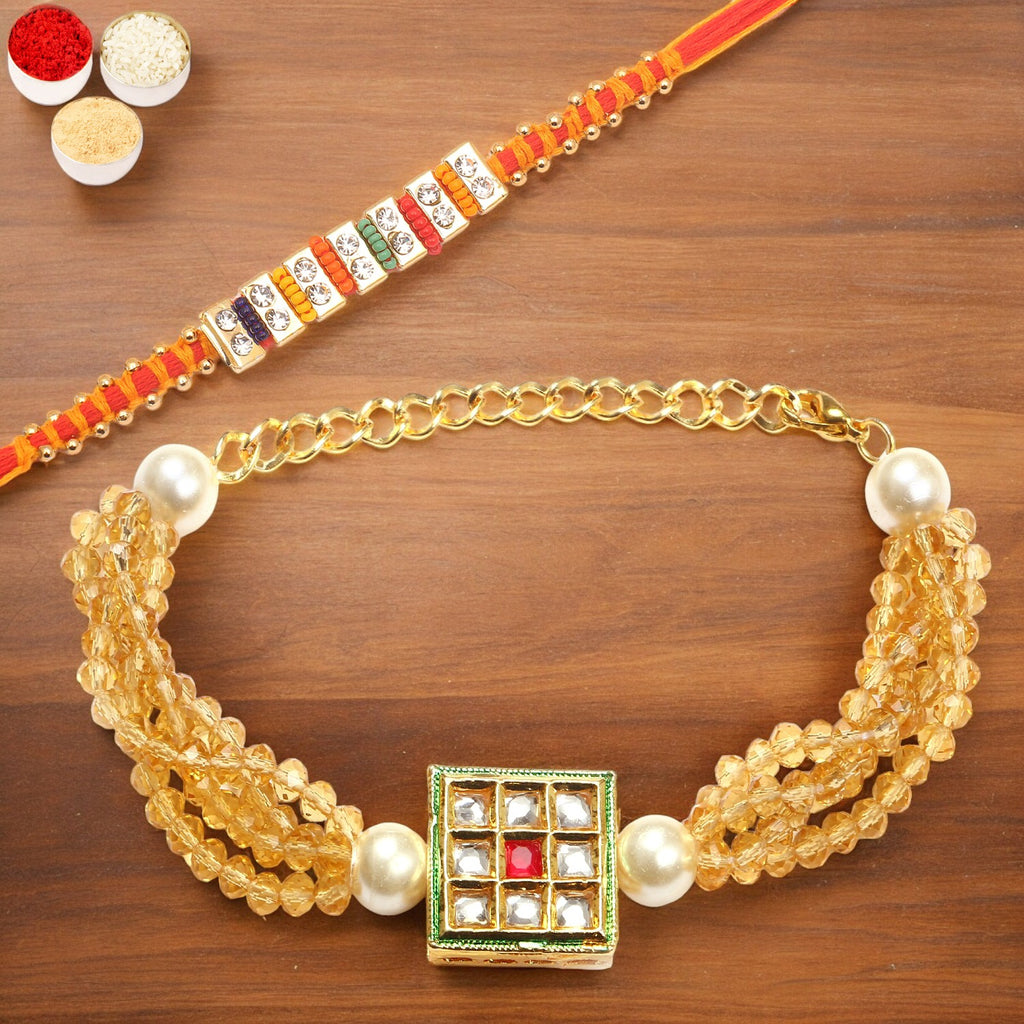 Rakhis Online-T-19 Bhaiya Bhabhi Rakhi