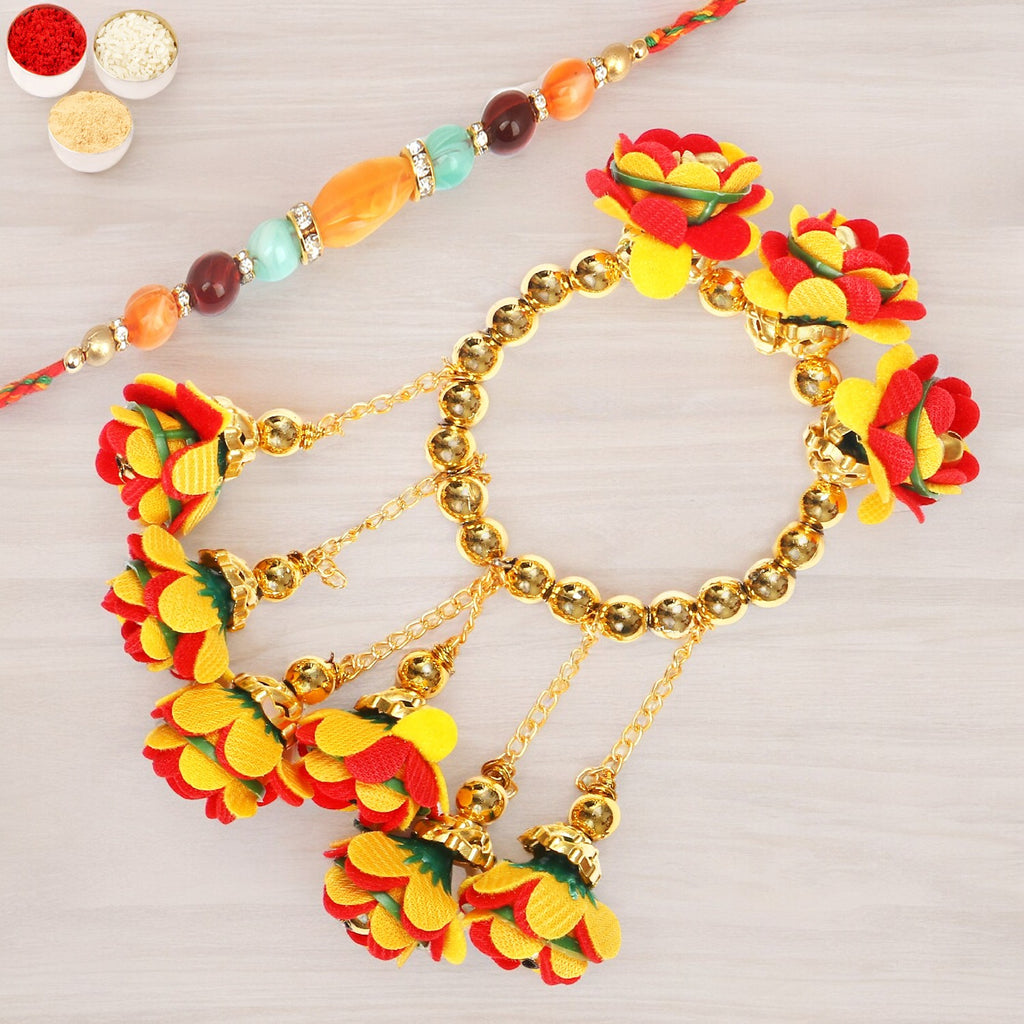 Rakhis Online USA- TK-27 Bhaiya Bhabhi Rakhi