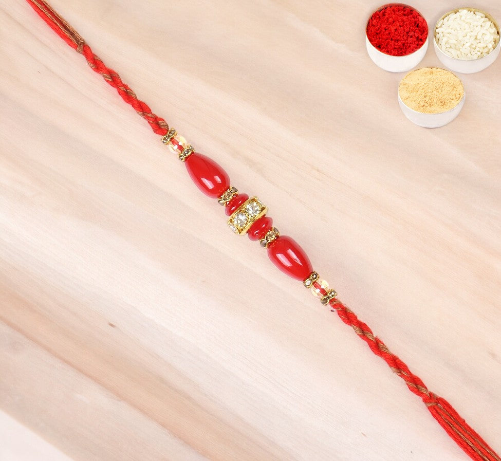 Rakhi for Brother Rakhis Online - 2K-271 Fancy Thread Rakhi 