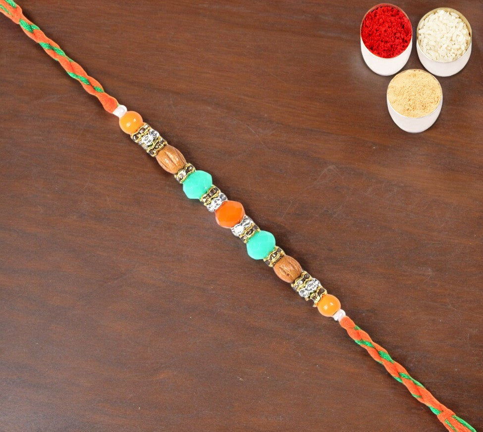 Rakhi for Brother Rakhis Online - 6366 Fancy Thread Rakhi 