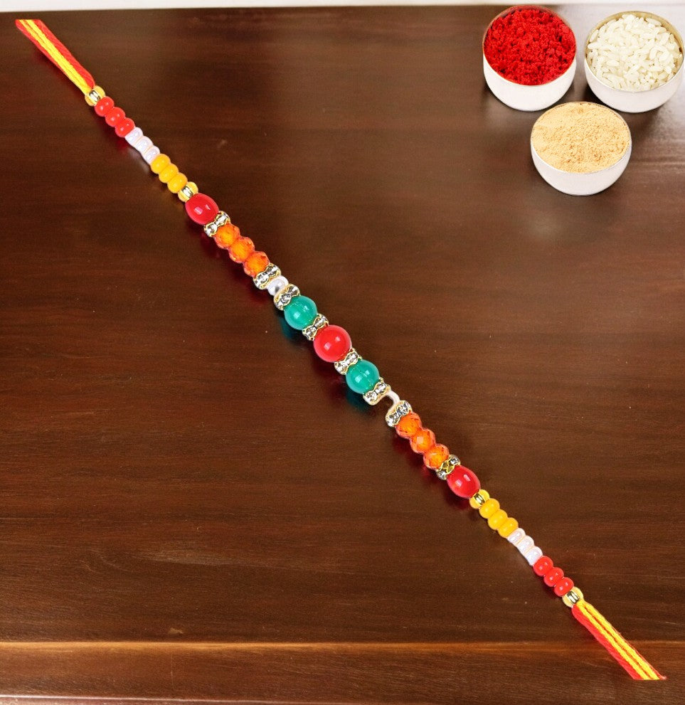 Rakhi for Brother Rakhis Online - 6503 Fancy Thread Rakhi 