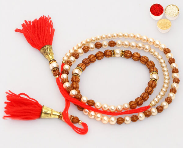 Rakhi for Brother Rakhis Online - 612 Premium Rakhi Bracelet 