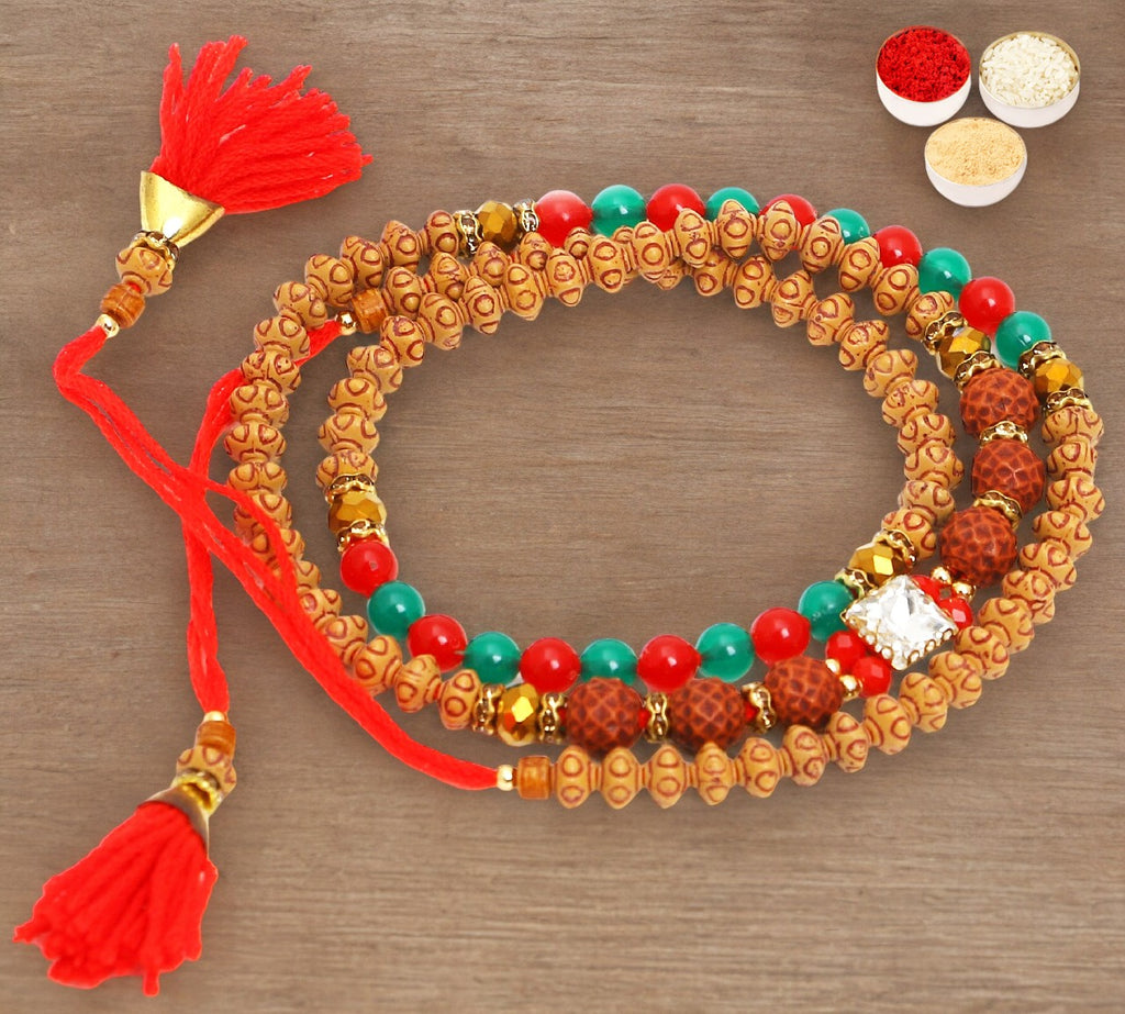 Rakhis Online UK-614 Premium Rakhi Bracelet 