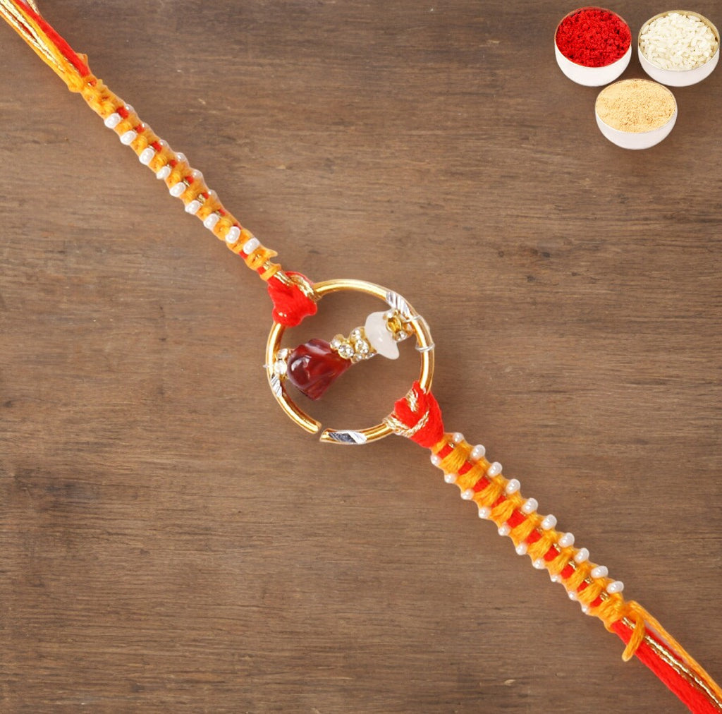 Rakhis Online UK-8487 Premium Rakhi 