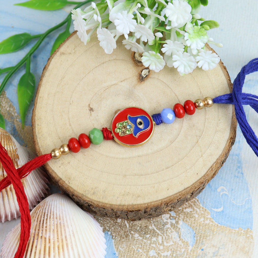 Rakhis Online UK- ST23-161 Evil Eye Premium Rakhi